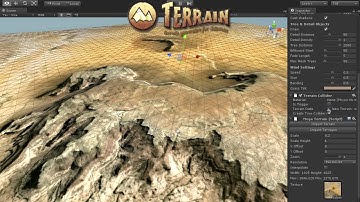 Using the Terrain plugin for Unity Terrains