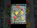 wall decor with clay work🎨🖌️🖼️#arttutorial #artcommunity #art🖌️