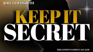 Joel Goldsmith: DON'T Share Spiritual Experiences (You'll Lose YEARS Of Progress!)