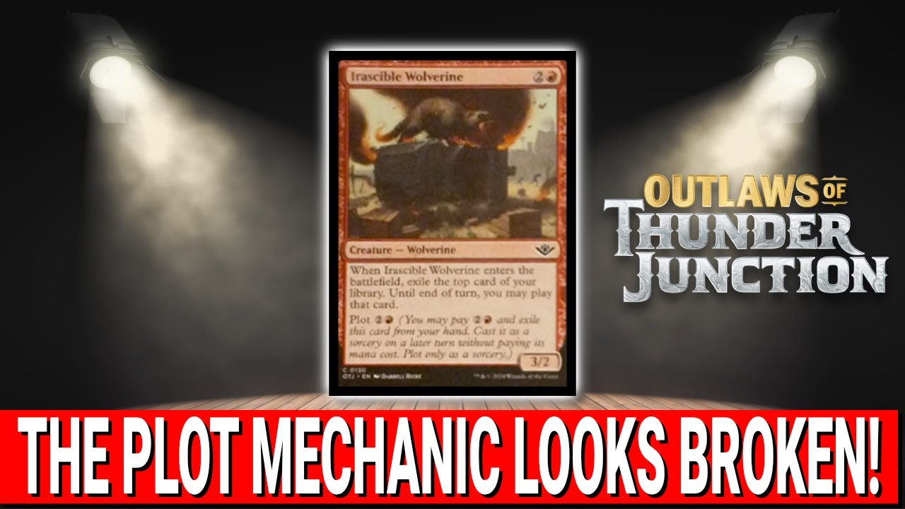 Spoiler Spotlight Outlaws of Thunder Junction: Irascible Wolverine