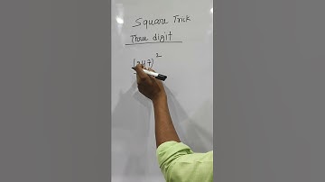 square of three digits tricks