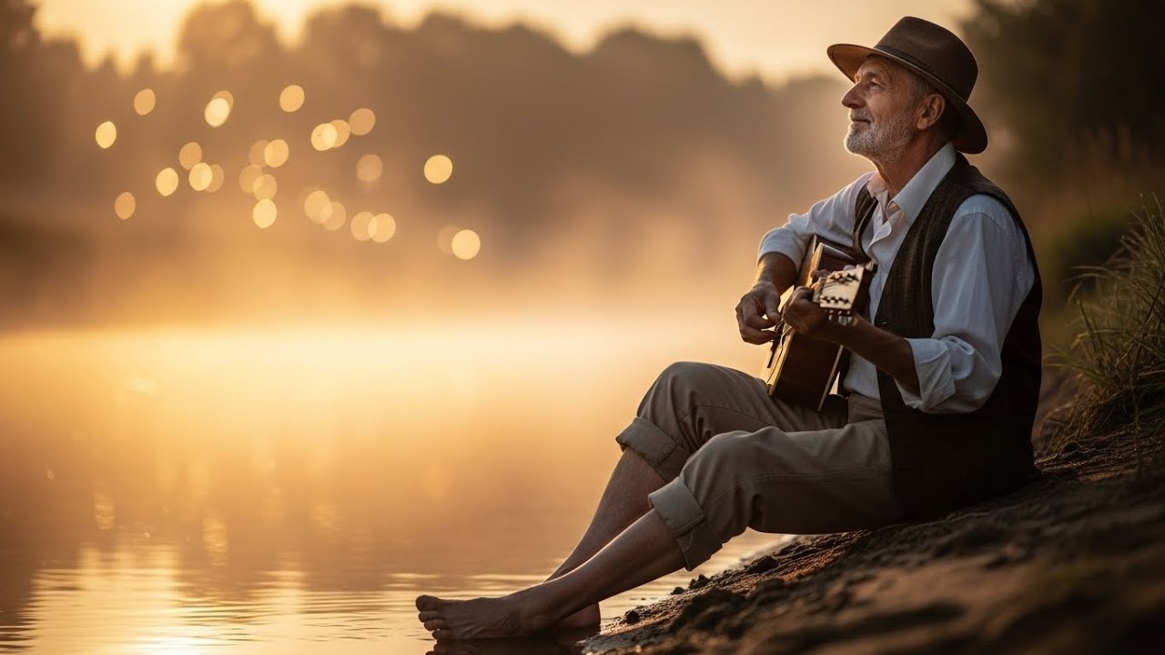 【Country Relax 20】 Silent Sunrise – Gentle Country Guitar for Stress Relief