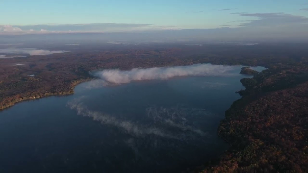 Four Mile Lake - Aerial Drone - October 24 2021