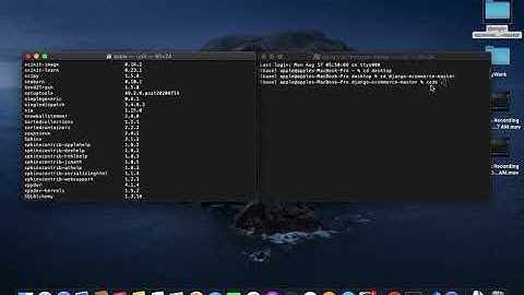 Getting Started with your first  Django Project on a Virtual Environment