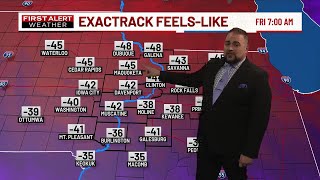 Snow moves in tonight, more snow Wednesday and extreme cold by Friday. Here's the latest First Al...