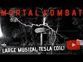 Mortal Kombat Theme on Large Musical Tesla Coil!