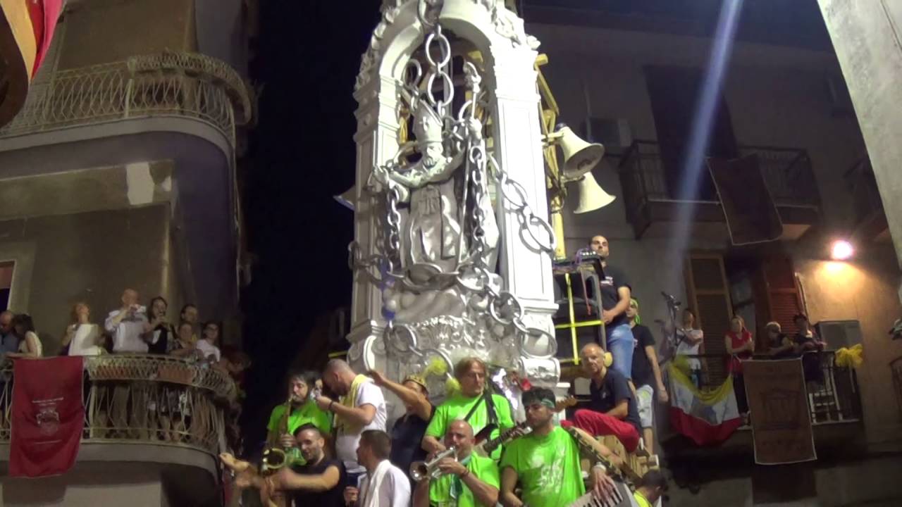 Nola 2016 - Pollicino, girata all'imbocco via S. Paolino.