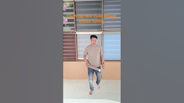 Cách lắp rèm cuốn không khoan tường đơn giản,  nhanh tiện lợi #shortvideo #ytshorts #remcuon #shorts