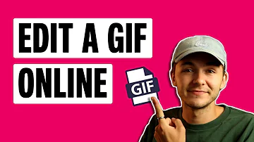 É possível editar GIF?