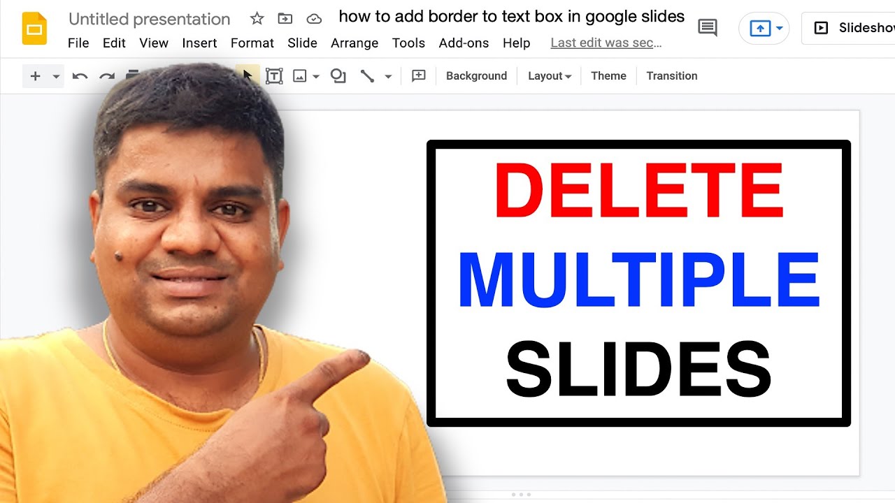 how to delete multiple google presentations at once