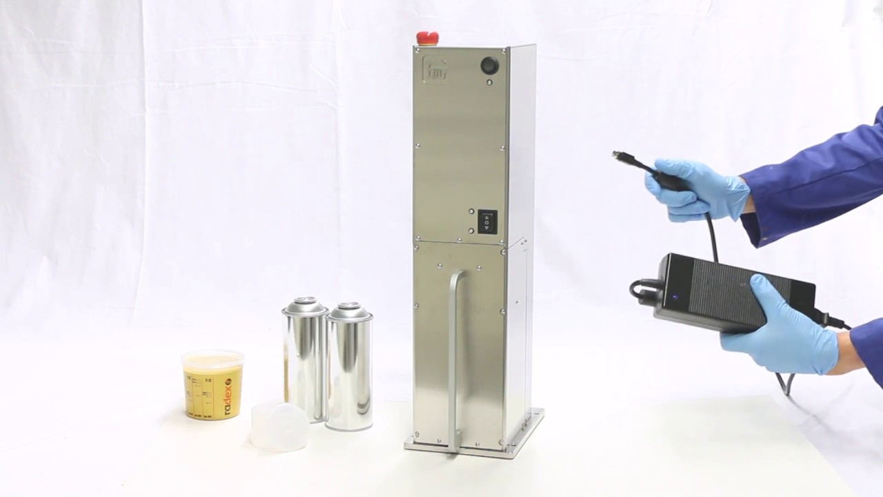 How to use the eFill filling machine - YouTube