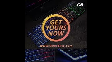 GX50 Gaming Mechanical Backlight Keyboard with Suspension Key Cap