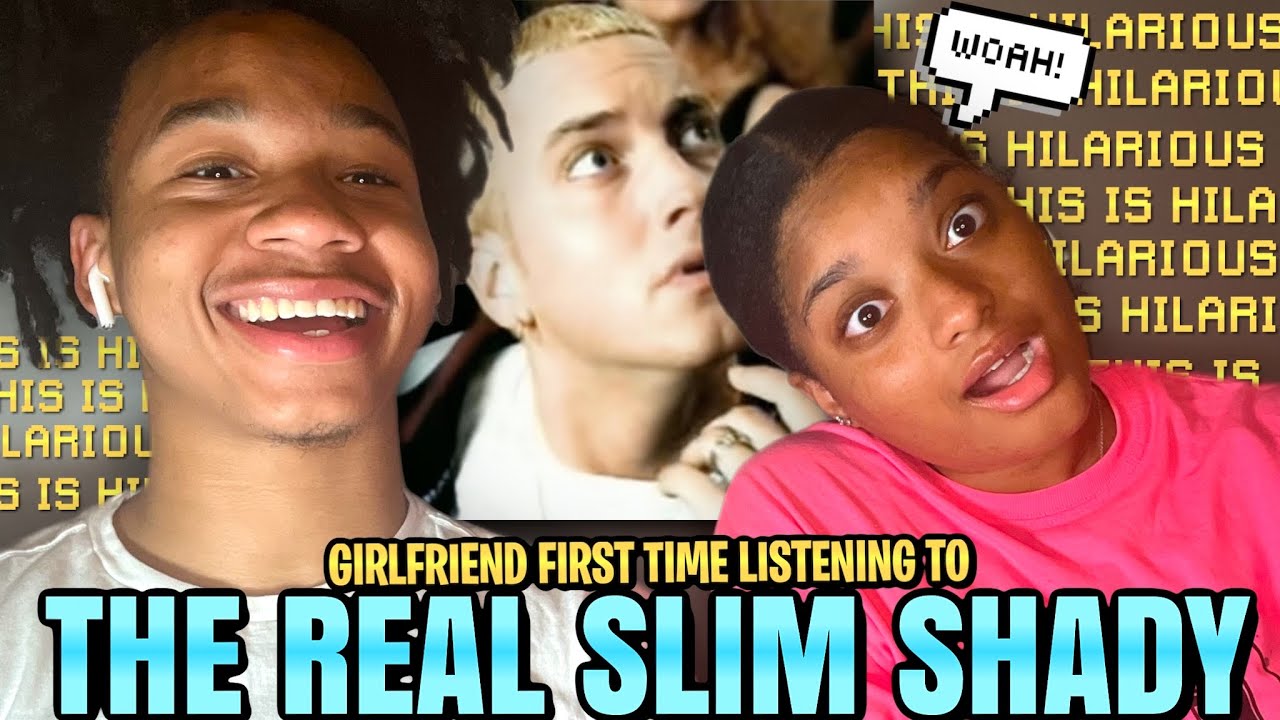 THIS WAS HILARIOUS & CRAZY!!! EMINEM - THE REAL SLIM SHADY(REACTION)