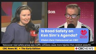 Is Road Safety on Ken Sim's Agenda - Vision Zero Vancouver on CBC