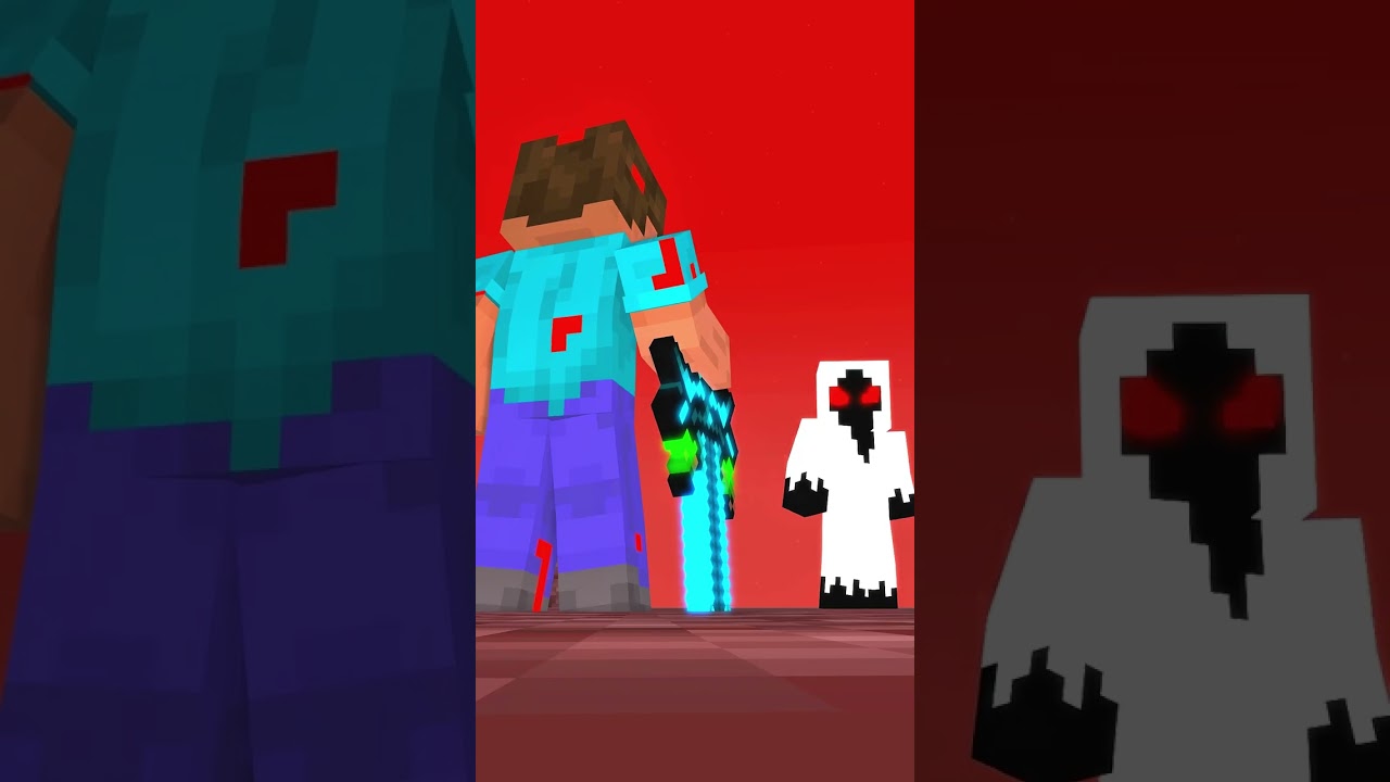 Herobrine vs Entity 303 & Doolier 😱💀 Alex Last Goodbye