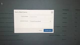 CANVAS: CREATE A COURSE