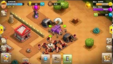 Clash Of Spartan Upgrading Level 3 Elixer Storage!