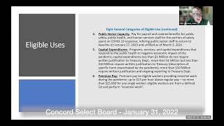 Concord Select Board - January 31, 2022