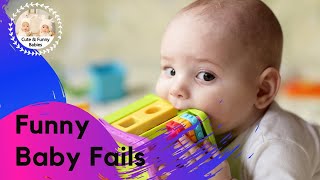 Funny Baby Moments (2021) | Babies playing with toys | Funny Fails