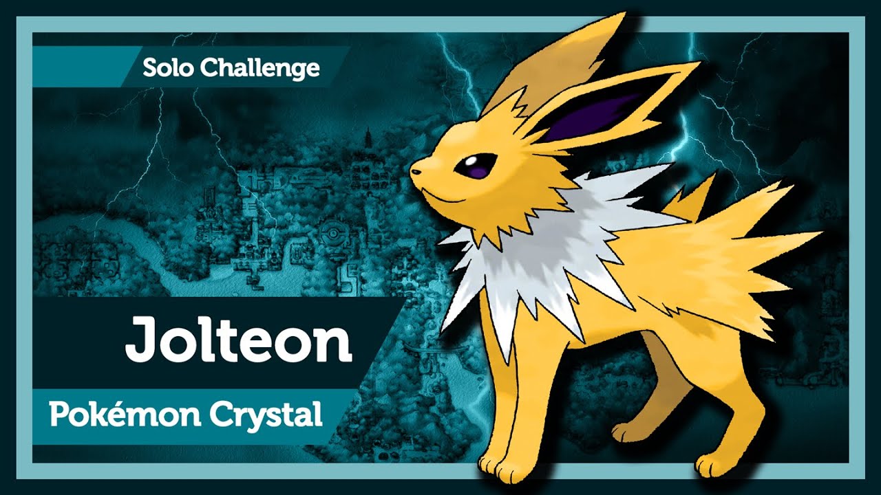 Jolteon Line - How fast can I beat Pokémon Crystal - Pokémon Crystal