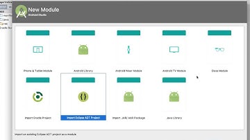 Android Studio - Add Library Project as a Module