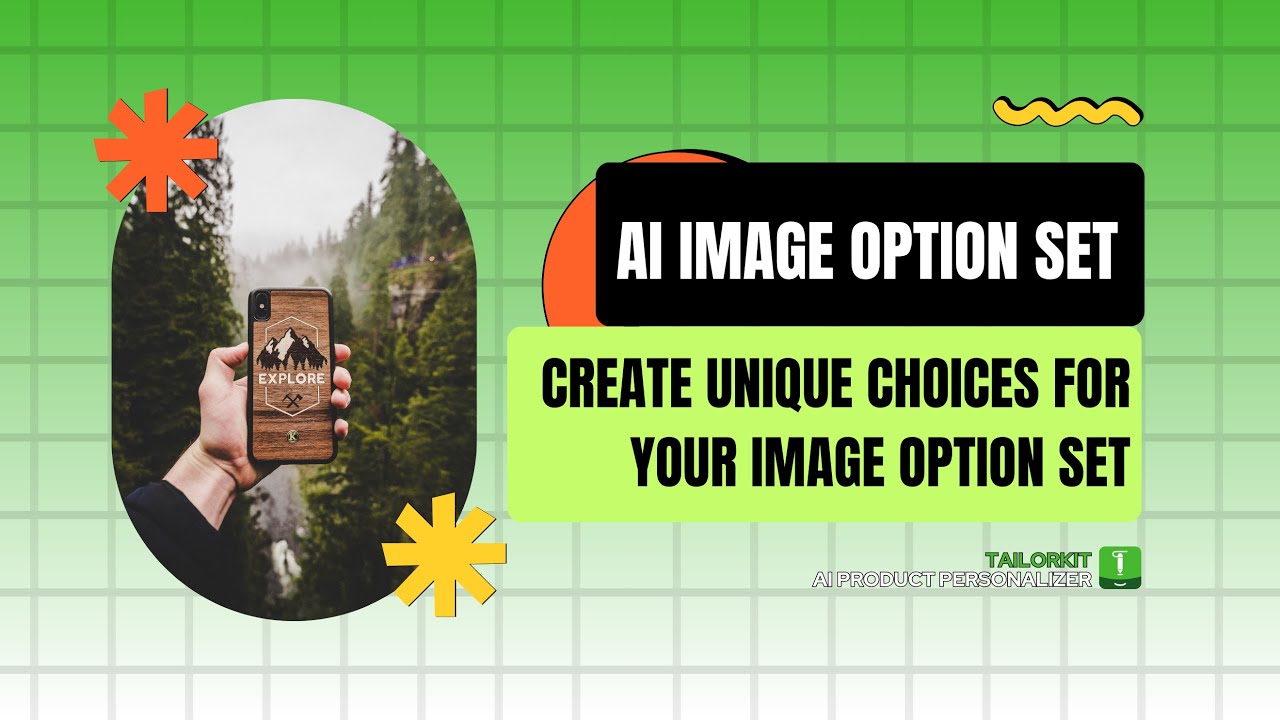 Create AI Image Option Sets - TailorKit Magic in Action!