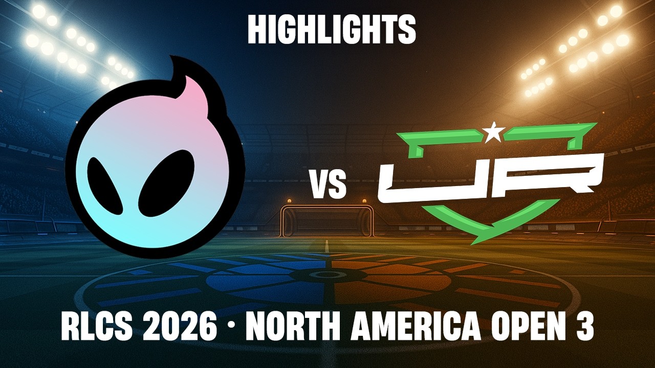 [ОСНОВНЫЕ МОМЕНТЫ] Dignitas против United Rogue | RLCS 2026 Северная Америка - Открытый турнир 3
