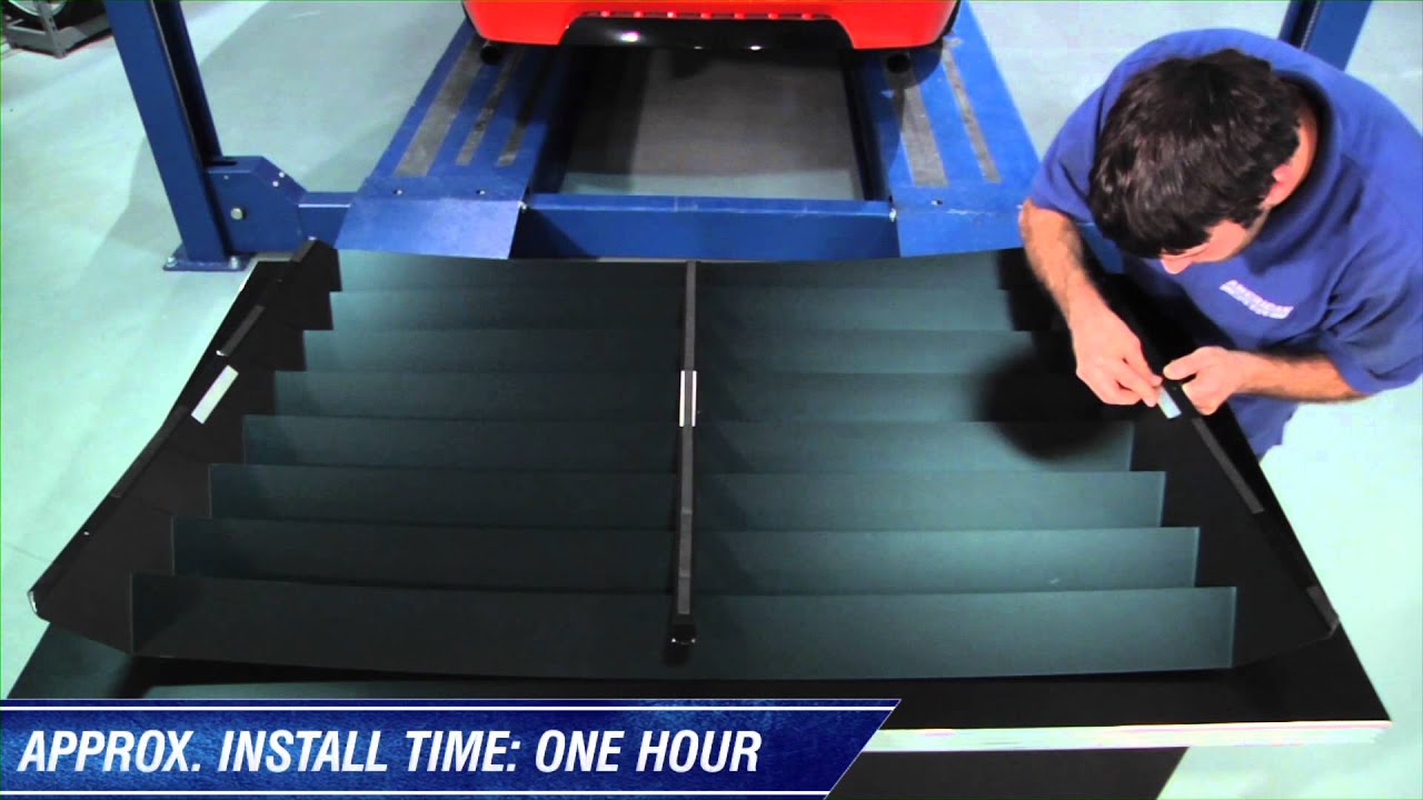 Mustang Rear Window Louvers Smooth Aluminum (9404 All) Review YouTube