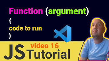 JavaScript Tutorial More About Functions with Arguments - video 16