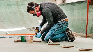 CATAMARAN BUILD - Bonding Our Bridge Deck BACK TOGETHER! (MJ Sailing - Ep 181)