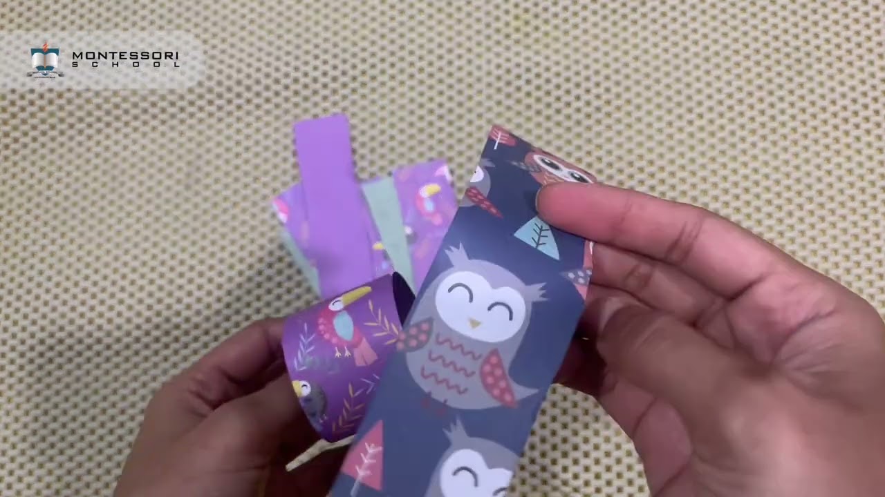 Toddler Nursery Art & Craft - Paper Chain Craft