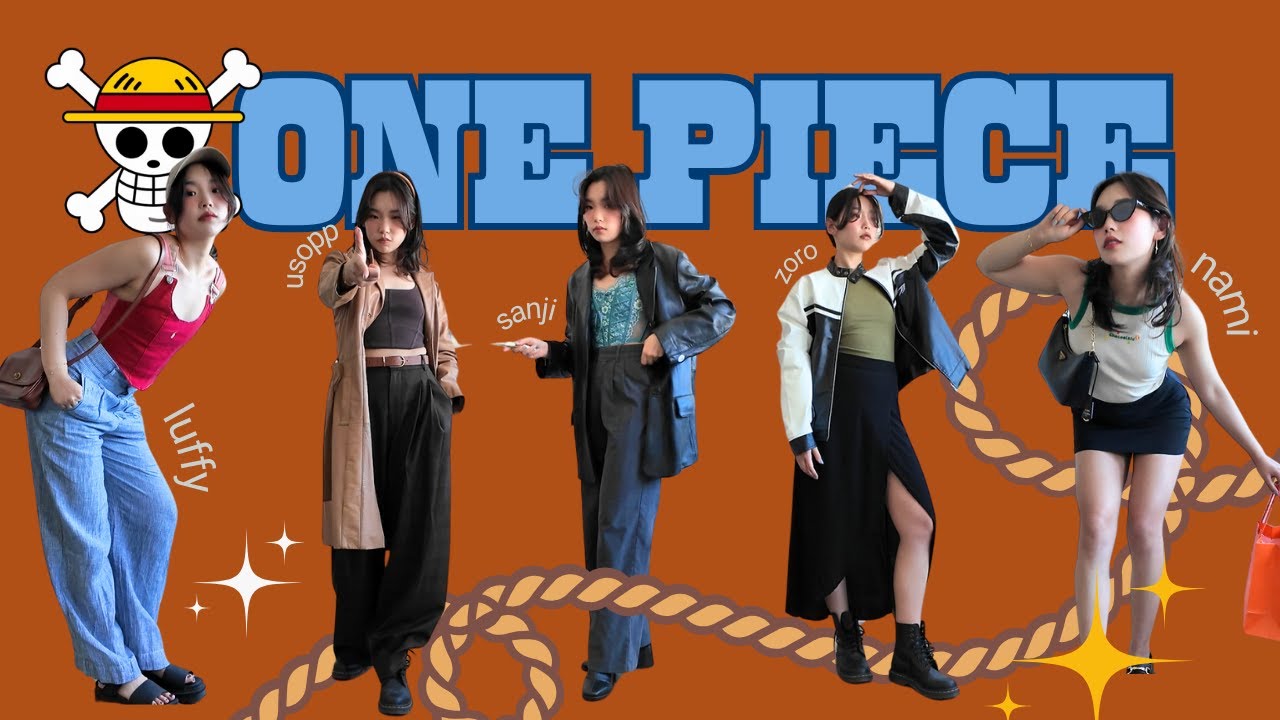 making one piece characters outfits wearable | a lookbook from