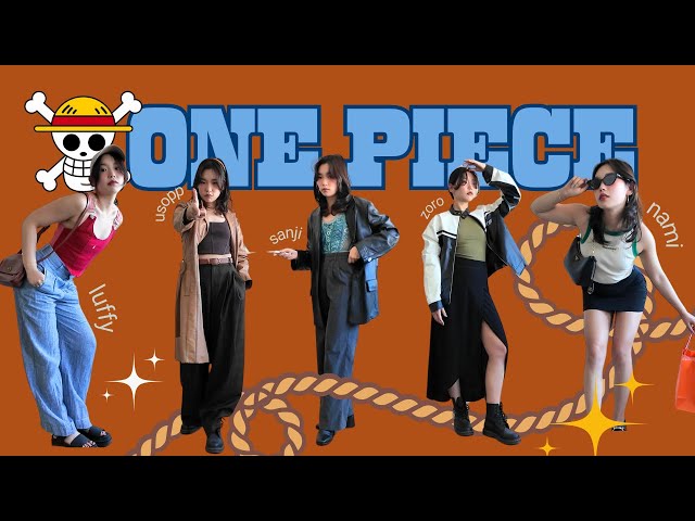 making one piece characters outfits wearable | a lookbook from