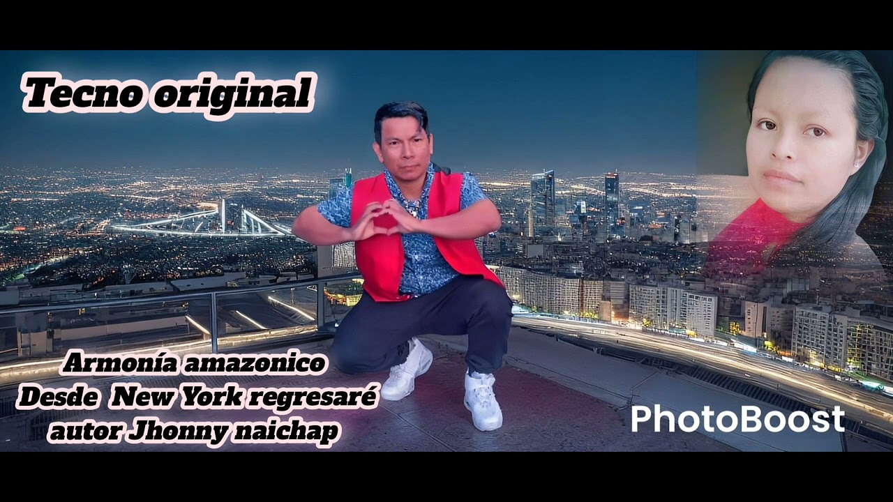 Armonía amazonico desde New York regresare autor Jhonny naichap.2025 