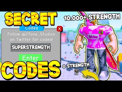 6 Secret Codes Made Me Strongest In Weight Lifting Simulator 4 Roblox Intro To Bodybuilding - roblox videos for kids weight lifting simulator 3