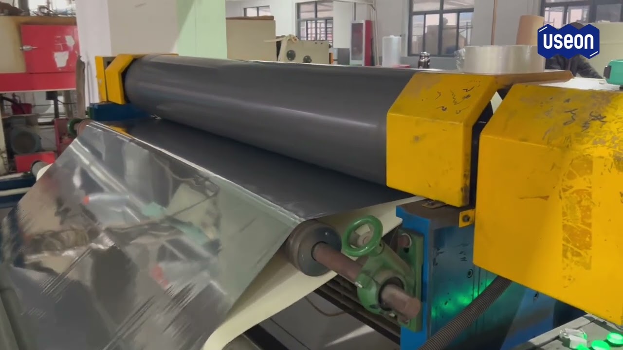 Laminating Machine of XLPE Foam Sheet and Aluminum Coil - USEON