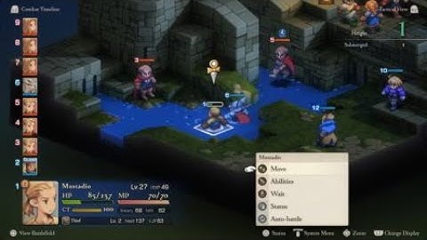 Agrias and Mustadio new dialogue against Marach