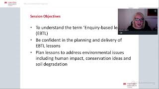 3 Days of Enquiry-based learning Webinars - Day 1 - The Environment