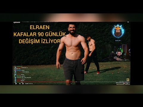 ELRAENN - KAFALAR 90 GÜNLÜK DEĞİŞİM VİDEOSUNU İZLİYOR