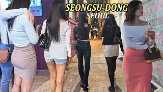 [4K 늦은 오후에 성수동 카페거리 풍경] 늦은 저녁 시간에 성수동 카페 거리에 가보셨나요???? 안가보셨으면 함께 걸어요^^ #SEONGSU-DONG#SEOUL#KOREA