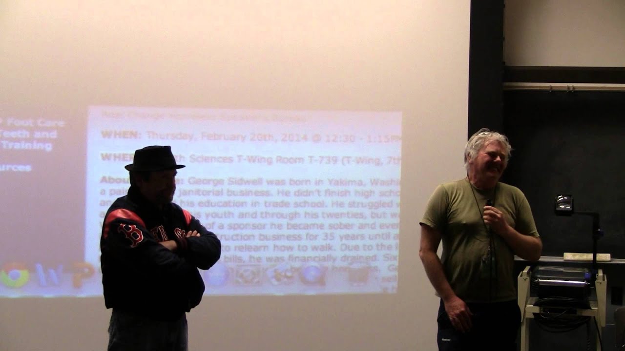 ORALM 651 Discussion Session 10 Real Change Homeless Speakers