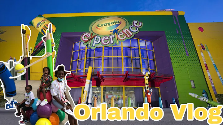 CRAYOLA EXPERIENCE ORLANDO | WE GOT A 2lb CUSTOMIZED CRAYON