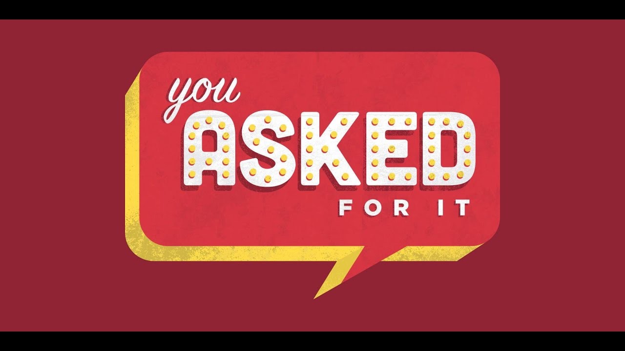 You Asked For It With David K. Bernard