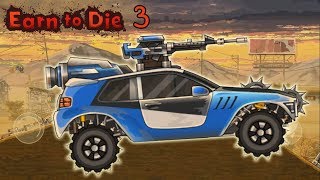 Новая крутая стрелялка про зомби Earn To Die 3 машинки игры гонки для детей screenshot 4