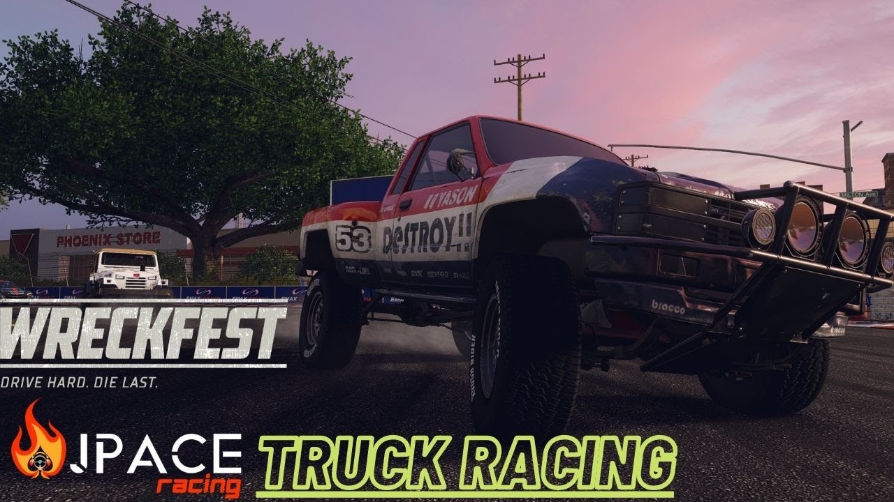 Truck Racing in Wreckfest | Crashes and Spins - YouTube