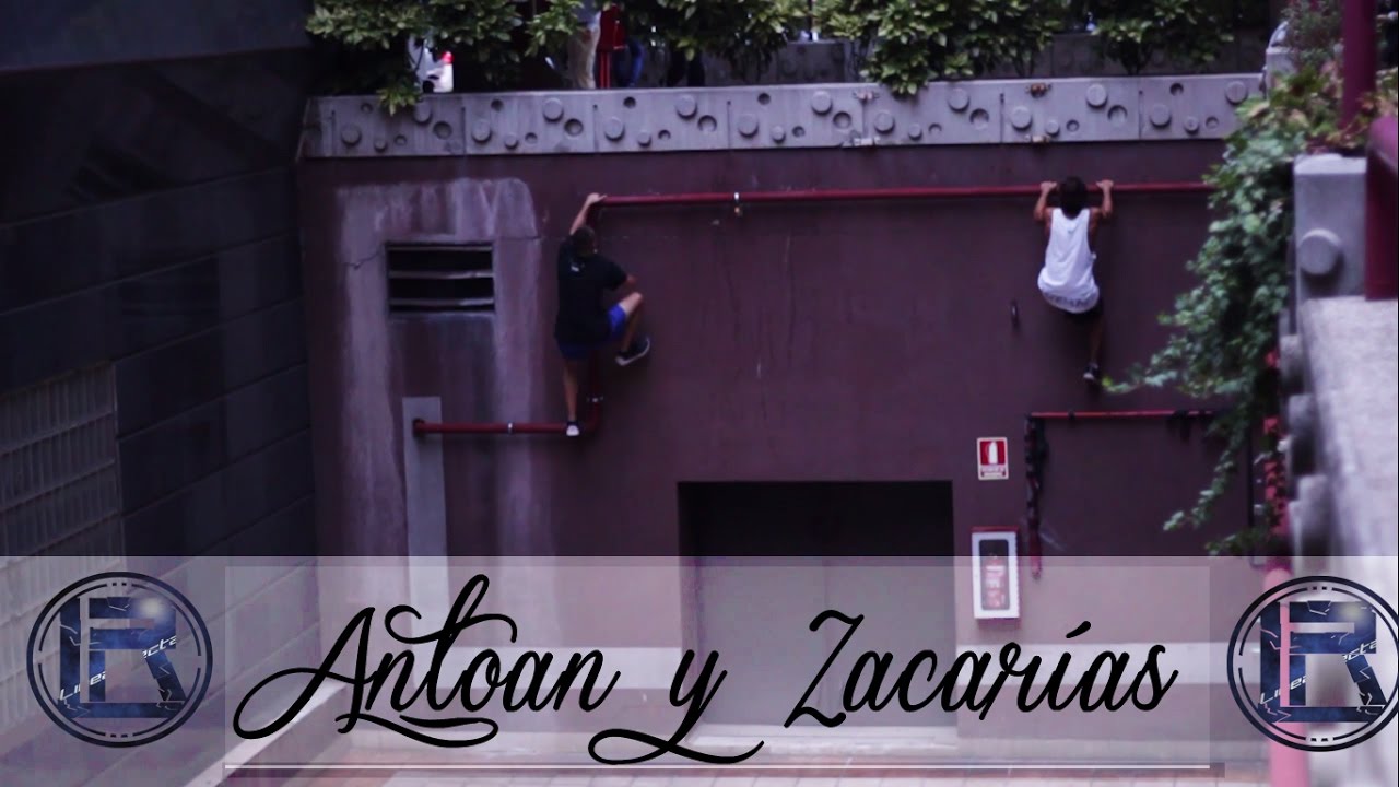 Antoan y Zacarías - Línea Recta Parkour!