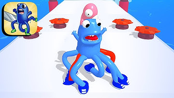 Leggy Rush ​- All Levels Gameplay Android,ios (Levels 1-4)