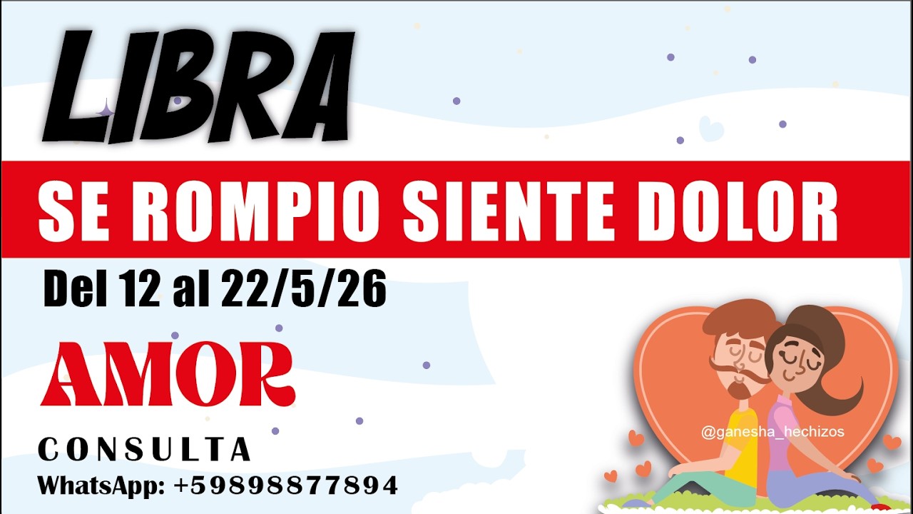 LIBRA♎️TE PIENSA EN PAREJA😍YA NO SABE QUE HACER ️‍🔥TE QUIERE MAS DE LO ...