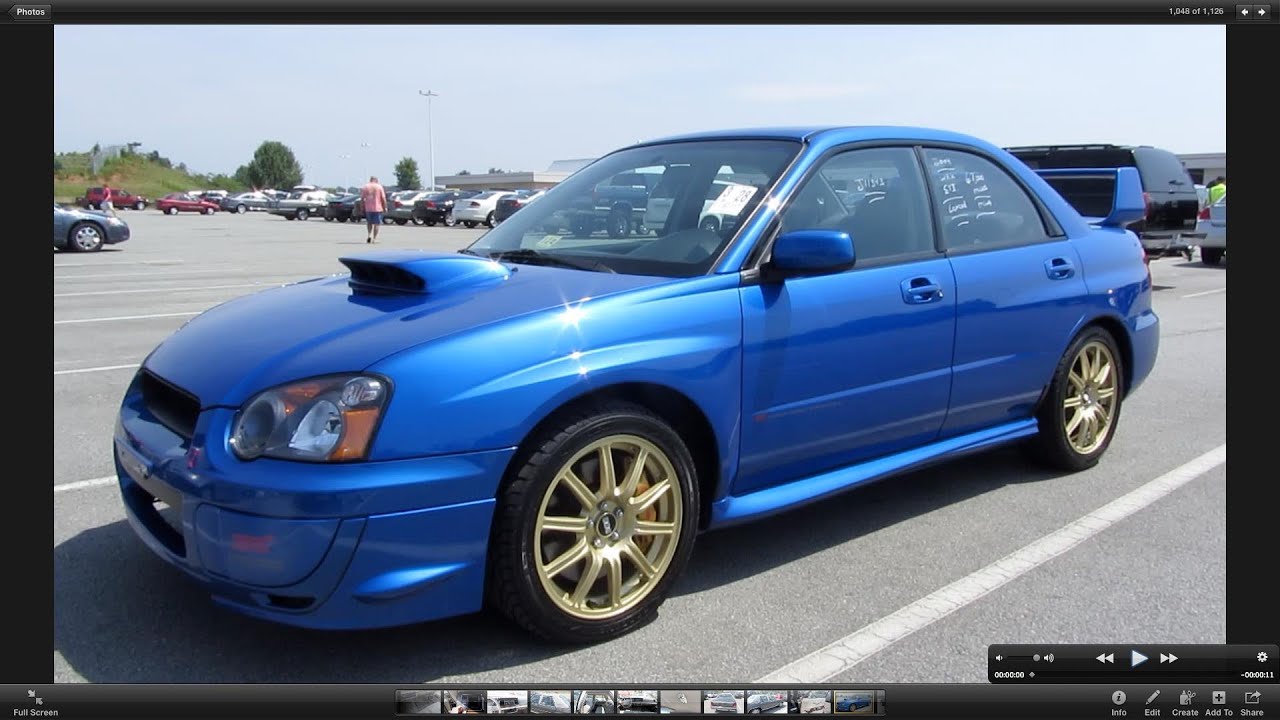 2004 Subaru Impreza WRX STI Start Up, Exhaust, and In