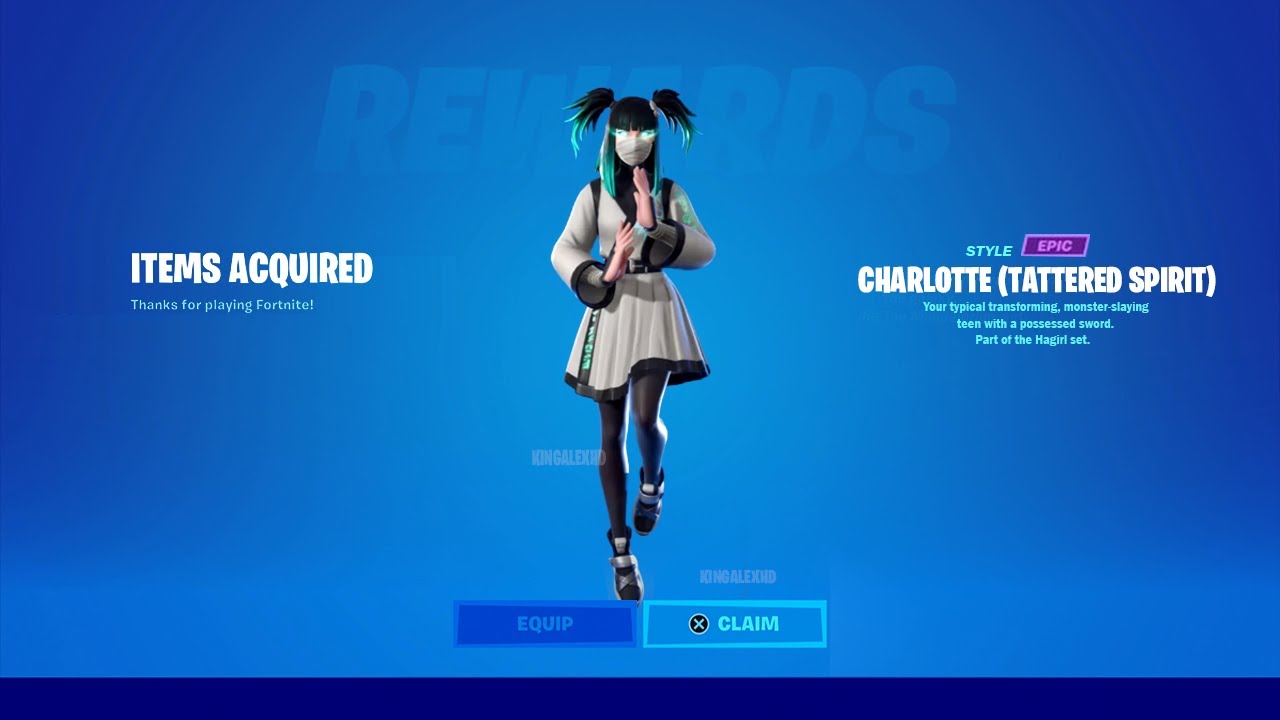 How To Get Charlotte Tattered Spirit & Enchanted Skin NOW FREE In